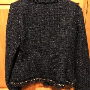 Boston Proper tweed jacket .New, Never worm $149
